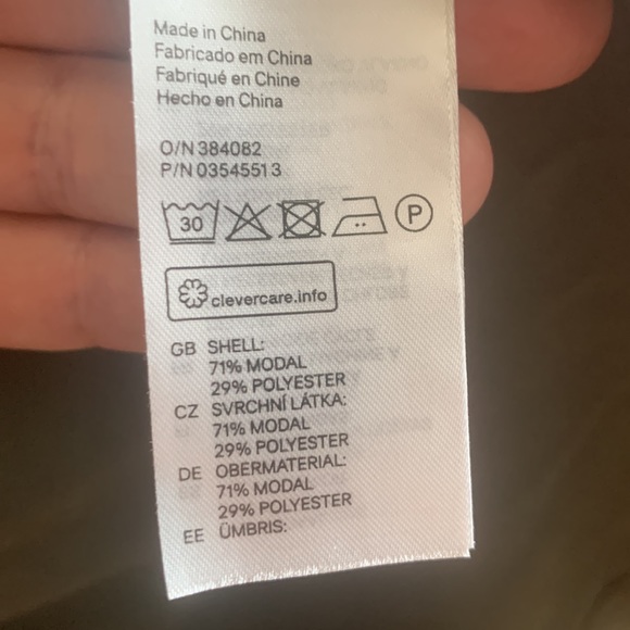 Womens Khaki light jacket from H&M size 12 - Picture 4 of 4